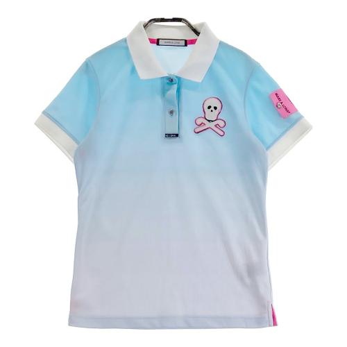 MARK&LONA マークアンドロナ 半袖ポロシャツ グラデーション柄