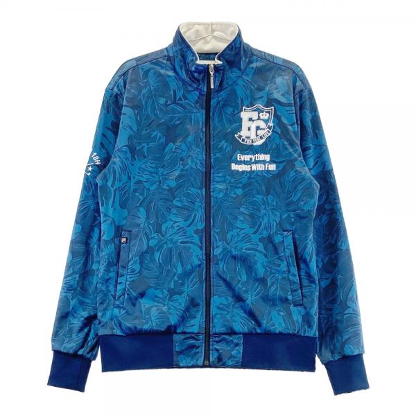 FILA GOLF フィラゴルフ 裏起毛 ジップジャケット リーフ