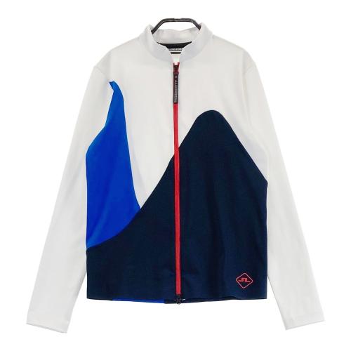 新品　J.LINDEBERG　ゴルフ　半袖ポロシャツ　ホワイトxピンク　XL 1-240101300804-m-01-pl.jpg