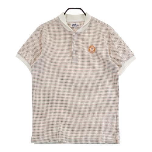 JACK BUNNY ジャックバニー ニットセーター チェック柄 レッド系