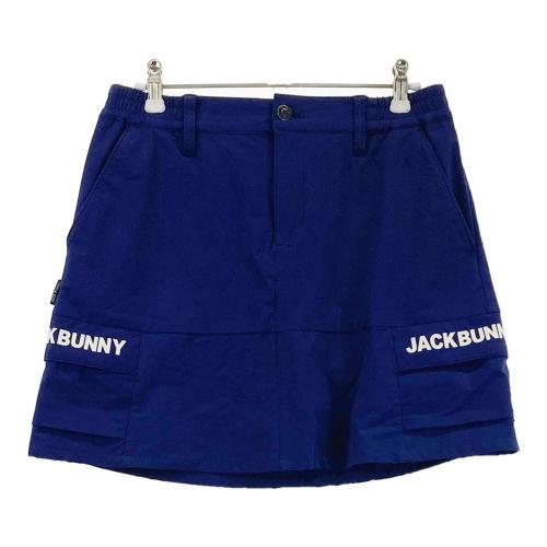美品★JACK BUNNY ★インナー付 ロゴ入りストレッチスカート★サイズ1 JACK BUNNY ジャックバニー インナー付 ストレッチスカート