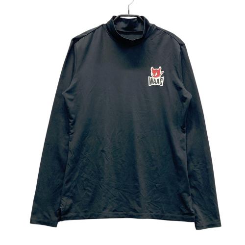WAAC ワック ハイネック 長袖Tシャツ ブラック系 サイズ：3 ランク：B
