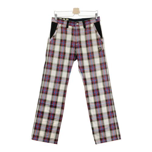 Russeluno チェック柄 スリムフィットパンツ RUSSELUNO ラッセルノ パンツ チェック ベージュ系 サイズ：6 ランク