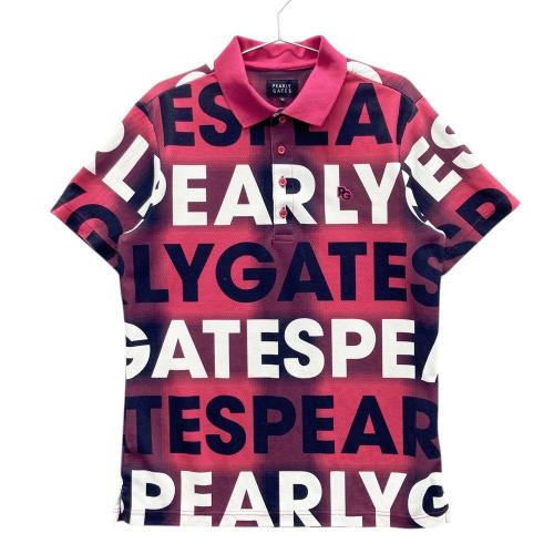 PEARLY GATES パーリーゲイツ 半袖ポロシャツ ピンク系 サイズ