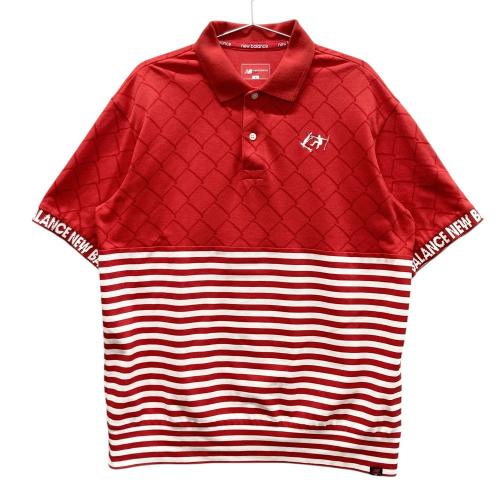 NEW BALANCE ニューバランス 半袖ポロシャツ レッド系 サイズ：4
