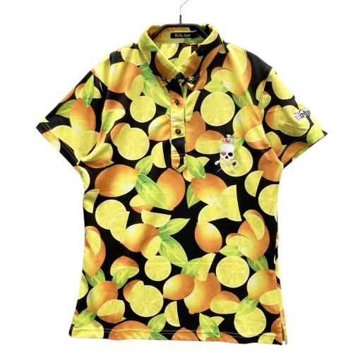 PEARLY GATES パーリーゲイツ インナー付 フレアスカート レモン