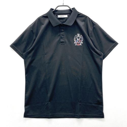 RUSSELUNO ラッセルノ RS-2220315 半袖ポロシャツ ルチャ ブラック系