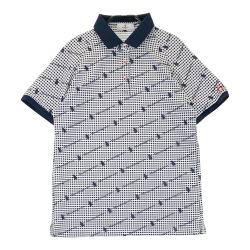 【未使用品】Munsingwear ストライプ ゴルフシャツ L タグ付き 未使用品】Munsingwear ストライプ ゴルフシャツ L タグ付き ゴルフ