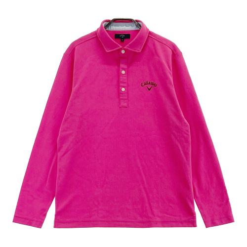 CALLAWAY キャロウェイ 長袖シャツ ピンク系 サイズ：L ランク：B