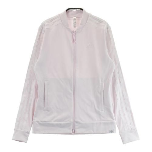 ADIDAS GOLF アディダスゴルフ ハーフジップ 長袖ニット ピンク