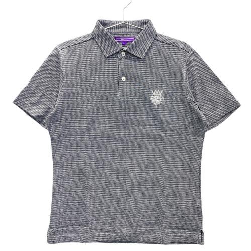 BEAMS GOLF ビームスゴルフ 半袖ポロシャツ 刺繍 ネイビー系