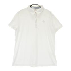 【タグ付未使用】 Bull&Bull ポロシャツ Women's L WOMEN】フラッグロゴジャガード ポロシャツ