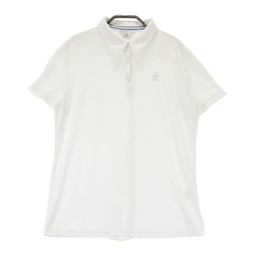 MUNSING WEAR マンシングウェア 半袖ポロシャツ ホワイト系