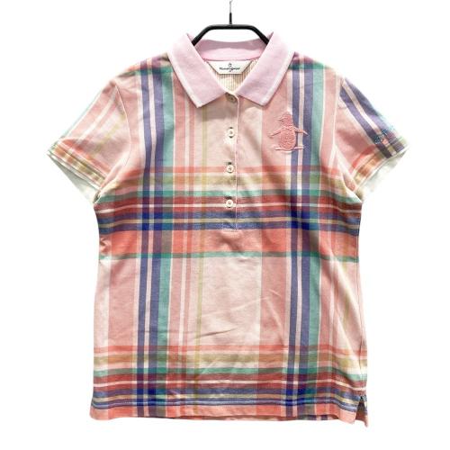 【タグ付未使用】 Munsingwear マンシングウェア ポロシャツ L マンシングウェア/ポロシャツ/JWLJ204/ペンギンマーク/ネイビー