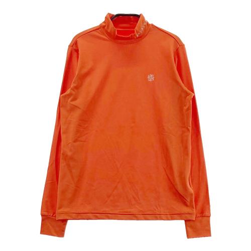 サイズ：LL ST ANDREWS セントアンドリュース 042-3266151/2024年モデル ハイネック 長袖Tシャツ  レッド系 [240101484225] ゴルフウェア メンズ ストスト ST ANDREWS セントアンドリュース 2024年モデル ハイネック 長袖
