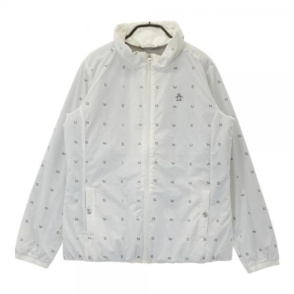 MUNSING WEAR マンシングウェア 中綿 ジップジャケット ホワイト