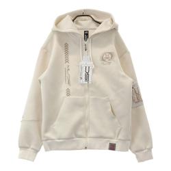 サイズ：S TAYLOR MADE テーラーメイド ×UNITED ARROWS 裏起毛 スウェットパーカー  ホワイト系 [240101486619] ゴルフウェア メンズ ストスト サイズ：S TAYLOR MADE テーラーメイド ×UNITED ARROWS 裏起毛
