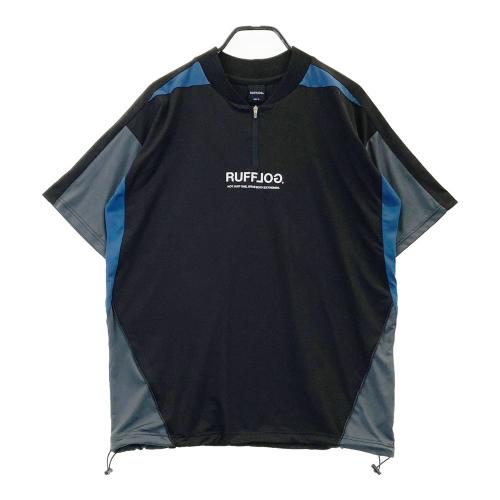 専用品　RUFFLOG ラフロッグ　ハーフジップ ブラック M RUFFLOG ラフロッグ ハーフジップ ブラック M RUFFLOG ラフロッグ