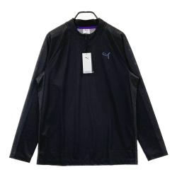 【新品】プーマゴルフ PUMA EXCELLENT GOLF WEAR M 黒 定価77 000円 プーマ ゴルフ PUMA EXCELLENT GOLF EGW キャディ