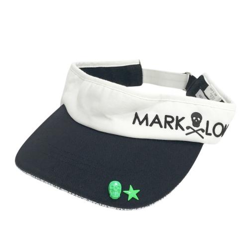 MARK&LONA マークアンドロナ　サンバイザー　メンズ　ゴルフ　総柄　スター MARK&LONA マークアンドロナ サンバイザー メンズ ゴルフ 総柄