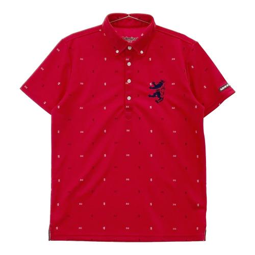 未使用　アドミラル　Ｌ ADMIRAL アドミラル 半袖ポロシャツ レッド系 サイズ：L ランク