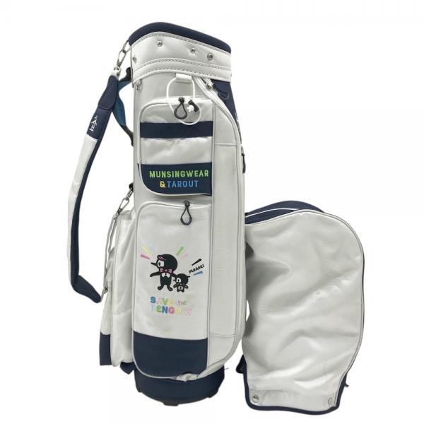 最安値 中古 Munsingwear キャディバッグ ゴルフバッグ N1758499