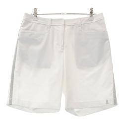 LANVIN ゴルフジャケット 38サイズ ホワイト/グレー LANVIN ゴルフジャケット 38サイズ ホワイト/グレー