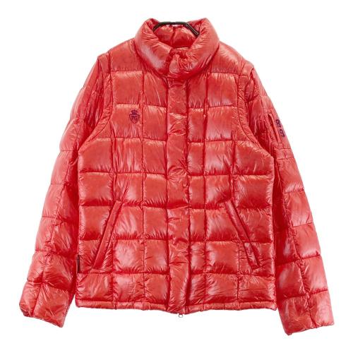 PEARLY GATES ピンク レッドダウンジャケット６番２WAYタイプ PEARLY GATES ピンク レッドダウンジャケット6番2WAYタイプ