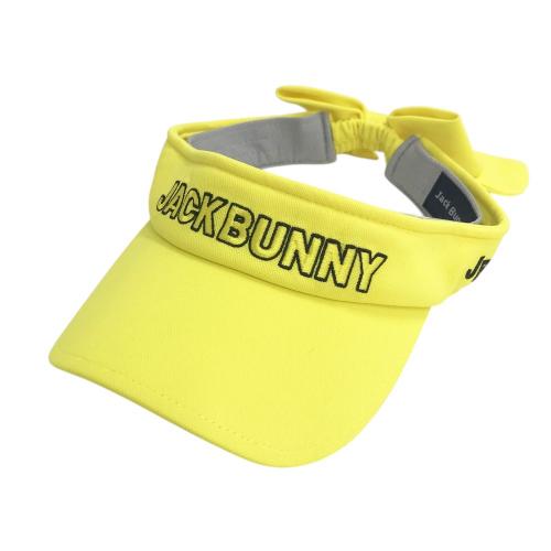 新品 未使用 MARK&LONA マーク&ロナ ポロ 48 L相当 イエロー MARK&LONA マークアンドロナ サンバイザー リボン イエロー系 ランク