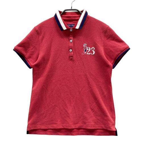 23区GOLF ニジュウサンクゴルフ 半袖ポロシャツ イエロー系 サイズ：2