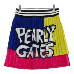 PEARLY GATES パーリーゲイツ　マルチカラースカート　新品 PEARLY GATES パーリーゲイツ マルチカラースカート 新品 PEARLY