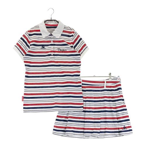 le coq sportif - ルコックスポルティフ　上下②点セット　ポロシャツ　スカート LE COQ GOLF ルコックゴルフ ポロシャツ スカート 上下