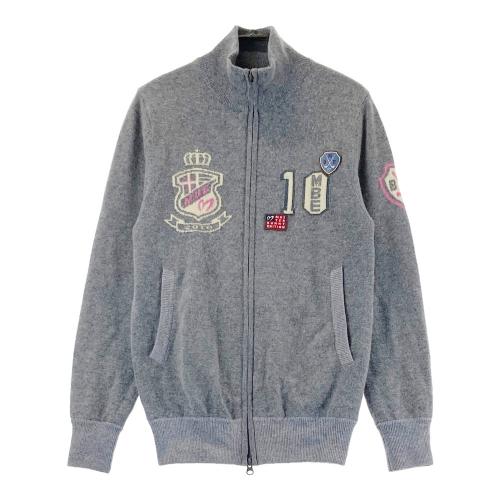 マスターバニー　ニット　グレー　6 ゴルフ　コットン　カシミヤ混　上質　XL MASTER BUNNY EDITION マスターバニーエディション カシミヤ混