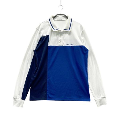 HEAL CREEK ヒールクリーク 長袖ポロシャツ ネイビー系 サイズ：50 