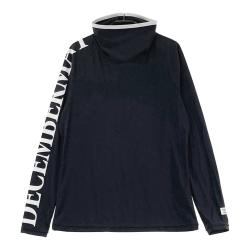 【値下げ】DECEMBER MAY ストライプロゴ　ハイネックニット　Mサイズ DECEMBERMAY(ディセンバーメイ)｜中古ゴルフウェア通販サイト