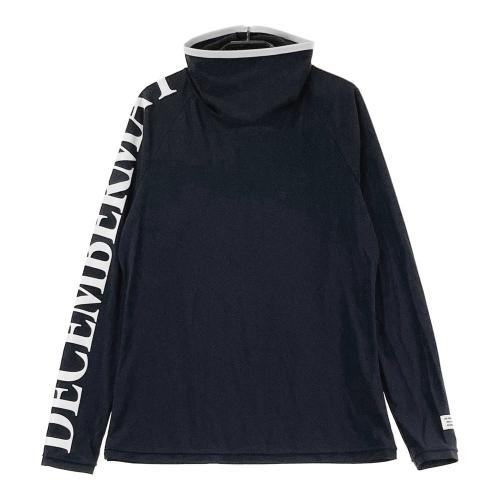 ディセンバーメイ　DECEMBERMAY長袖　XL DECEMBERMAY ディセンバーメイ ハイネック 長袖Tシャツ ブラック