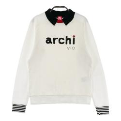 【新品未使用】archivioレディース ゴルフシャツ ホワイト ARCHIVIO(アルチビオ) レディース｜中古ゴルフウェア通販サイト