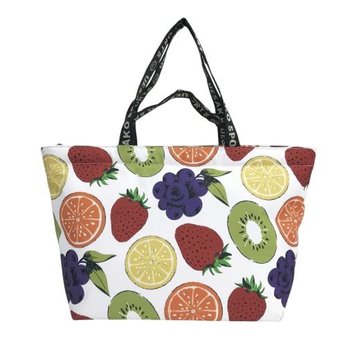 MARK&LONA マークアンドロナ トートバッグ スカル チェック柄 レッド系