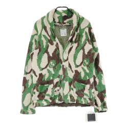 MARK&LONA マークアンドロナ　セットアップ　総柄　ロゴ　メンズ　ゴルフ MARK&LONA マークアンドロナ セットアップ 黒×ダークブラウン