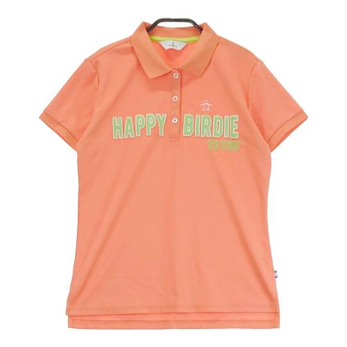 MUNSING WEAR マンシングウェア 半袖 ジップジャケット オレンジ系