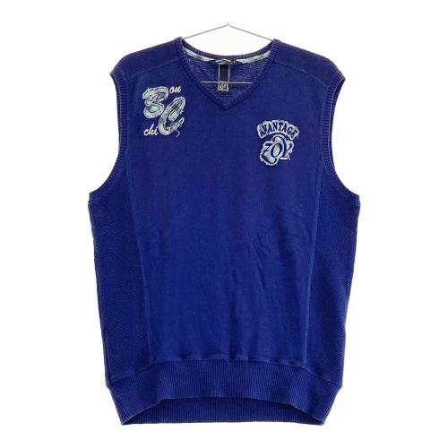 ZOY 新品未使用　レディース　ベスト ZOY ゾーイ Vネック ニットベスト ネイビー系 サイズ：2 ランク