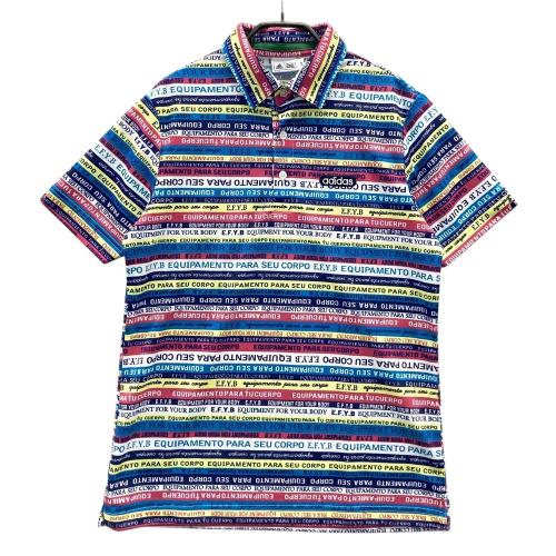 adidasゴルフシャツ×インナー付きスカートsizeL春 adidasゴルフシャツ