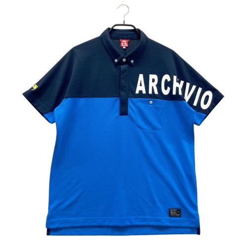 新品未使用　アルチビオ　半袖ポロシャツ　サイズ:48【M】 ARCHIVIO アルチビオ 半袖ポロシャツ ブルー系 サイズ：48 ランク：B