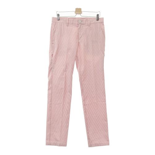 CALLAWAY RED LABEL ゴルフ シアサッカー パンツ ロング L CALLAWAY キャロウェイ ロングパンツ シアサッカー ストライプ柄