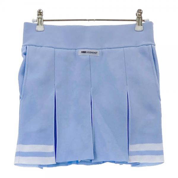 【NBB WEEKEND】ニットプリーツスカート 美品 NBB WEEKEND エヌビービーウィークエンド 2024年モデル インナー