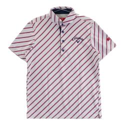 CALLAWAY RED LABEL メンズウェア ポロシャツ ボタンダウン L CALLAWAY RED LABEL(キャロウェイ レッドレーベル) ポロシャツ