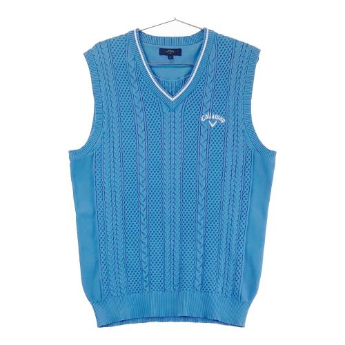 ３点セット【新品】キャロウェイ Vネックベスト 保温 ニット スカート シャツ 24CAT-F002-1.webp