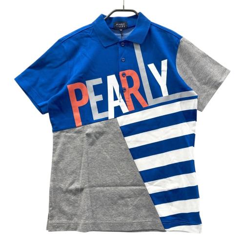 PEARLY GATES パーリーゲイツ 半袖ポロシャツ ブルー系 サイズ：0