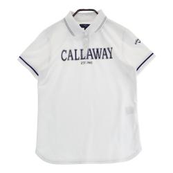 【新品未使用】Clubhaus×Callaway ポロシャツ ホワイト　Mサイズ CALLAWAY(キャロウェイ) ポロシャツ｜中古ゴルフウェア通販