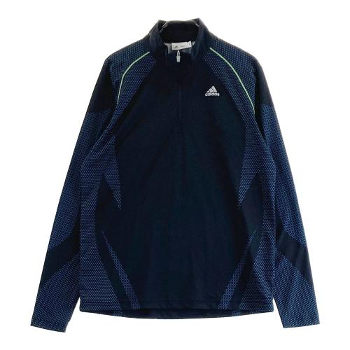アディダス 長袖ウェア ハーフジップ adidas Chelsea テレックス グリーン - 長袖Tシャツ ハーフジップ マルチ ウェア